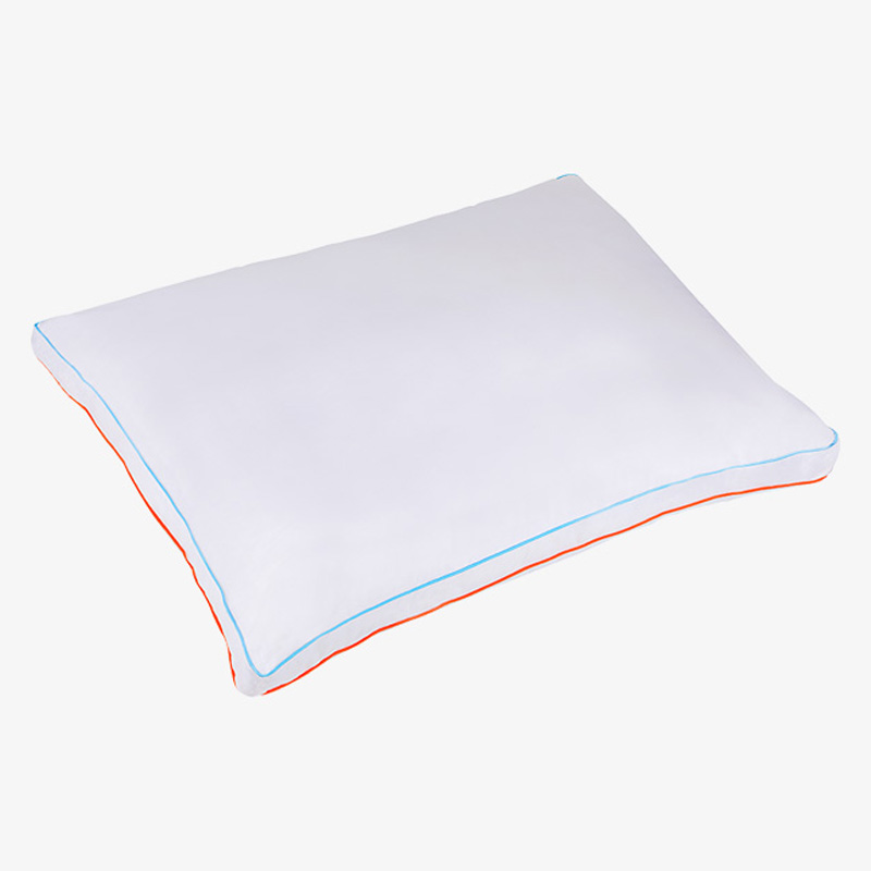 Thuisbed kussens wit hotel 233TC katoenen kussens super pluizige snusset met piping verschillende kleur